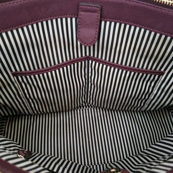 Kate Spade large purple purse handbag - Picture 8 of 14